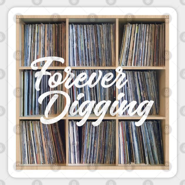 Forever Digging Sticker by analogdreamz